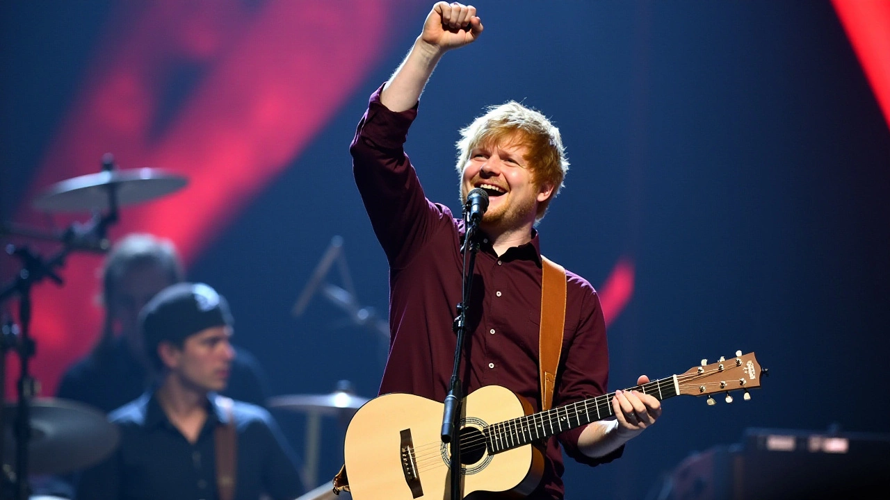 Ed Sheeran: O Incomum Astro do Pop Dominando o Rock in Rio 2024